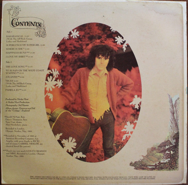 Donovan – Barabajagal LP vinyl record, image 2 of 4