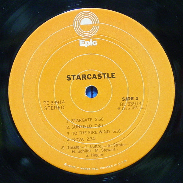 Starcastle – Starcastle LP vinyl record, image 4 of 6