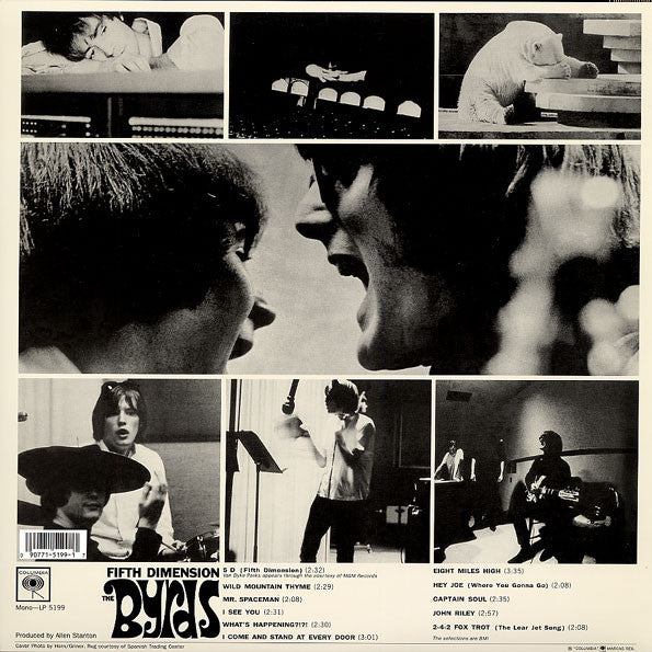 The Byrds – Fifth Dimension LP vinyl record, image 2 of 5