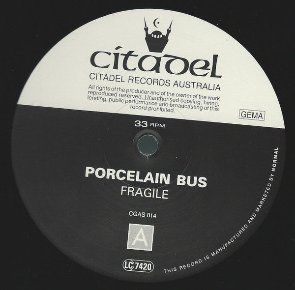 Porcelain Bus – Fragile LP vinyl record, image 3 of 4