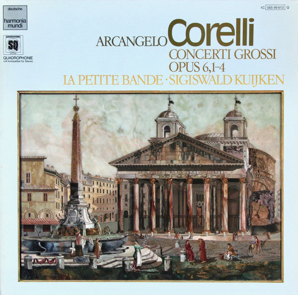 Arcangelo Corelli, La Petite Bande, Sigiswald Kuijken – Concerti Grossi Opus 6, 1-4 LP vinyl record, image 1 of 4