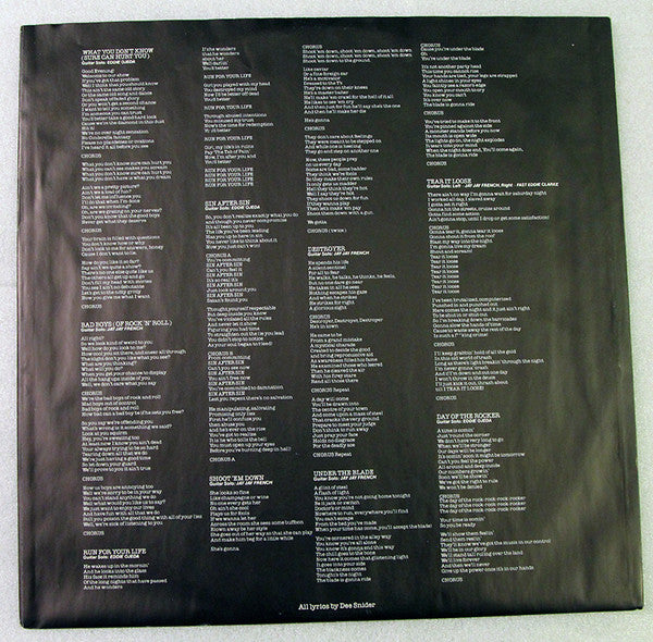 Twisted Sister – Under The Blade LP vinyl record, image 6 of 7