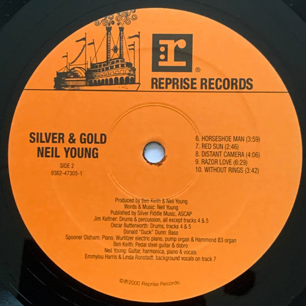 Neil Young – Silver & Gold LP vinyl record, image 4 of 7