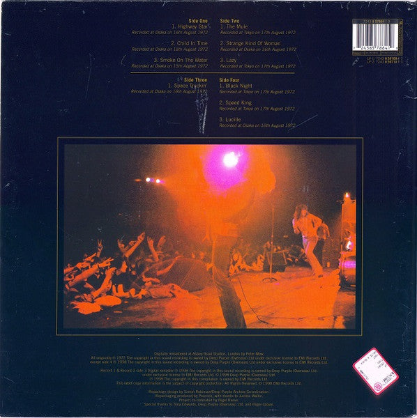 Deep Purple – Made In Japan (2xLP) LP vinyl record, image 3 of 10