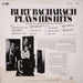 Burt Bacharach – Plays His Hits LP vinyl record, image 6 of 6
