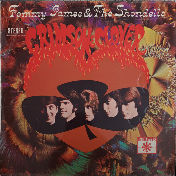 Tommy James & The Shondells – Crimson & Clover LP vinyl record, image 1 of 4