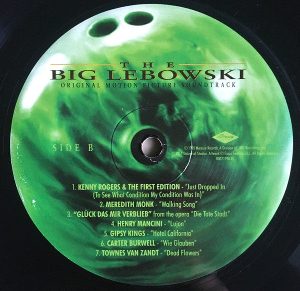 Various – The Big Lebowski - Original Motion Picture Soundtrack LP vinyl record, image 4 of 5