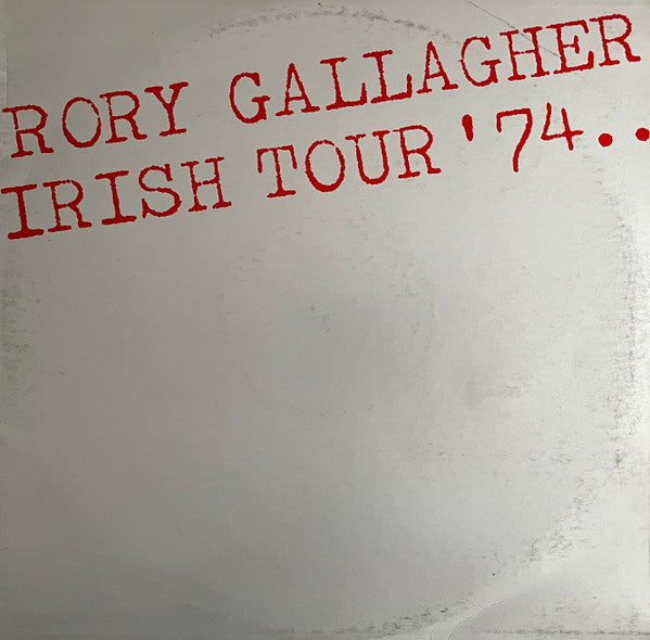 Rory Gallagher – Irish Tour '74 (2xLP) LP vinyl record, image 1 of 9