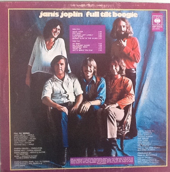 Janis Joplin – Pearl LP vinyl record, image 2 of 4