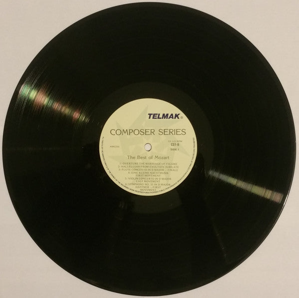 Wolfgang Amadeus Mozart – The Best Of Mozart LP vinyl record, image 3 of 4