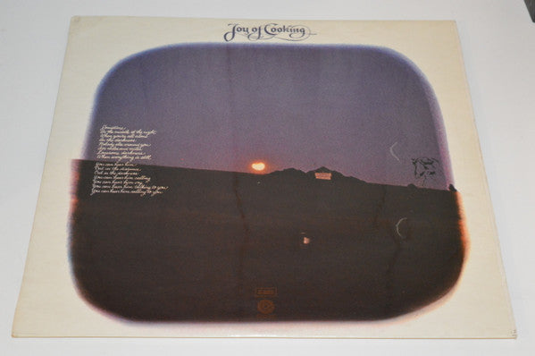 Joy Of Cooking – Joy Of Cooking LP vinyl record, image 1 of 4
