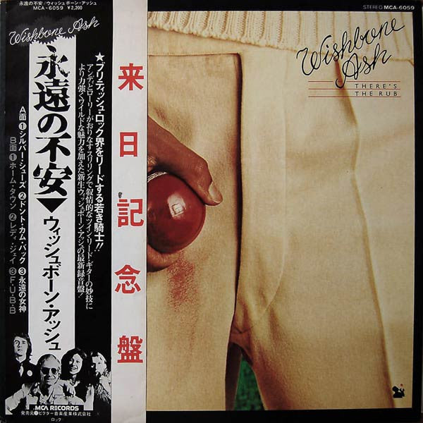 Wishbone Ash, Wishbone Ash – There's The Rub = 永遠の不安 LP vinyl record, image 1 of 7