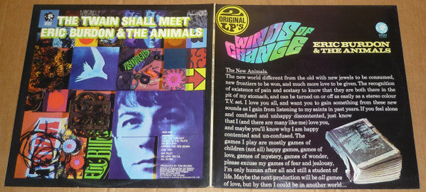 Eric Burdon & The Animals – Winds Of Change / The Twain Shall Meet (2xLP) LP vinyl record, image 7 of 8