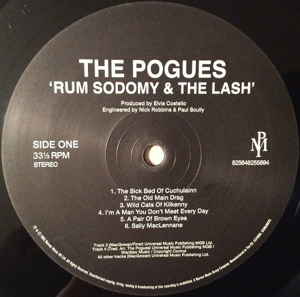 The Pogues – Rum Sodomy & The Lash LP vinyl record, image 3 of 5
