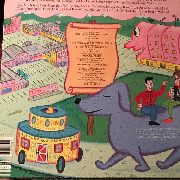 They Might Be Giants – They Might Be Giants LP vinyl record, image 2 of 7