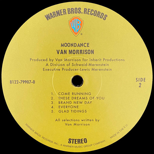 Van Morrison – Moondance LP vinyl record, image 5 of 6