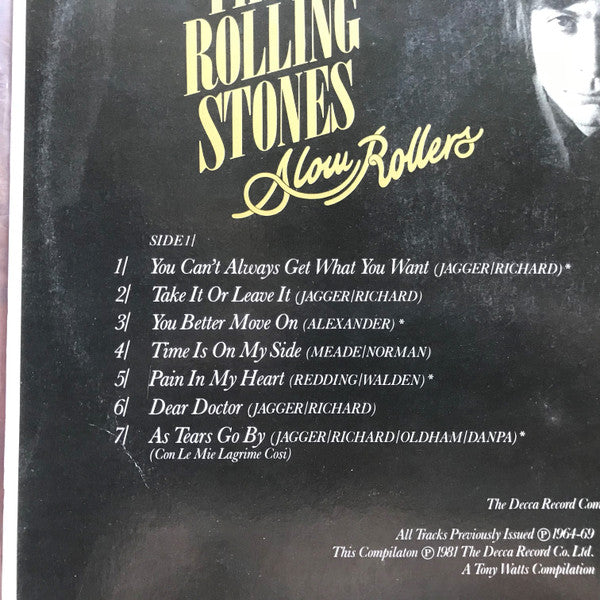 The Rolling Stones – Slow Rollers LP vinyl record, image 5 of 6