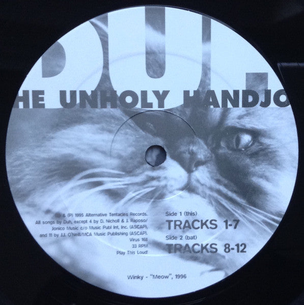 Duh – The Unholy Handjob LP vinyl record, image 5 of 7