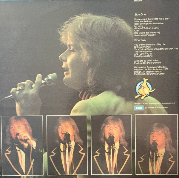 John Farnham – Johnny Farnham Sings The Big Hits Of '73 Live! LP vinyl record, image 3 of 5
