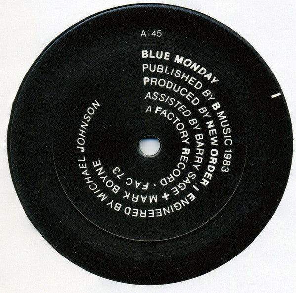 New Order – Blue Monday 12" vinyl record, image 4 of 6