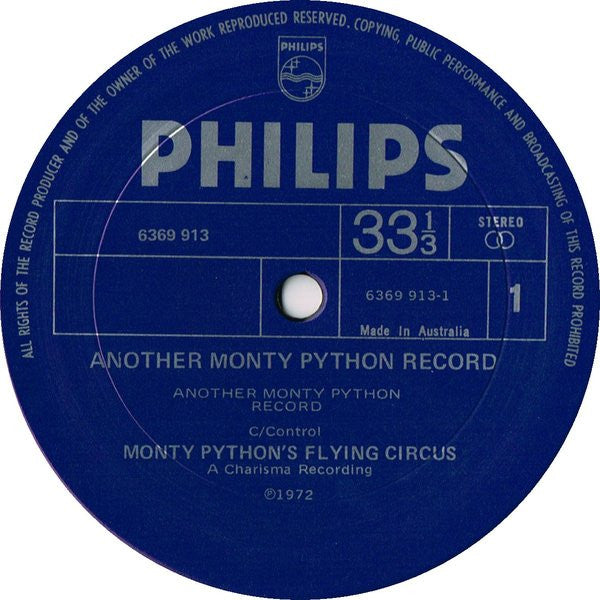 Monty Python – Another Monty Python Record LP vinyl record, image 3 of 4