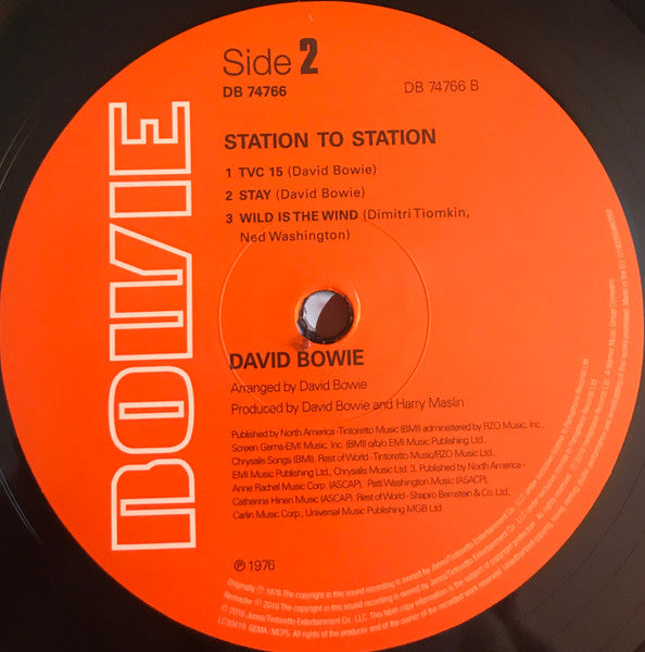 David Bowie – Station To Station LP vinyl record, image 4 of 10