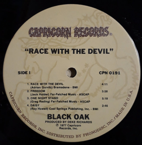 Black Oak Arkansas – Race With The Devil LP vinyl record, image 3 of 6
