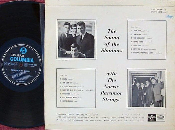 The Shadows – The Sound Of The Shadows LP vinyl record, image 4 of 4