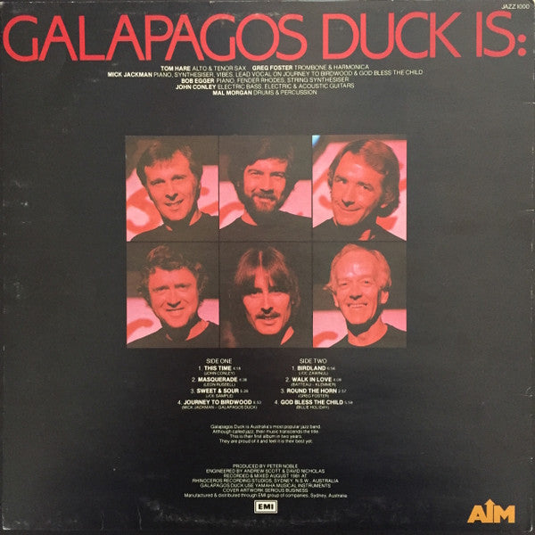 Galapagos Duck – This Time LP vinyl record, image 2 of 4