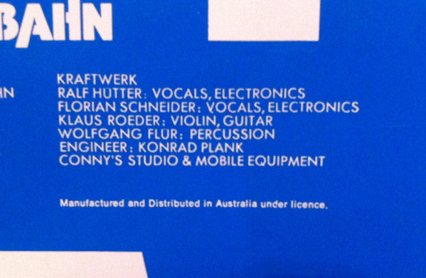 Kraftwerk – Autobahn LP vinyl record, image 3 of 5