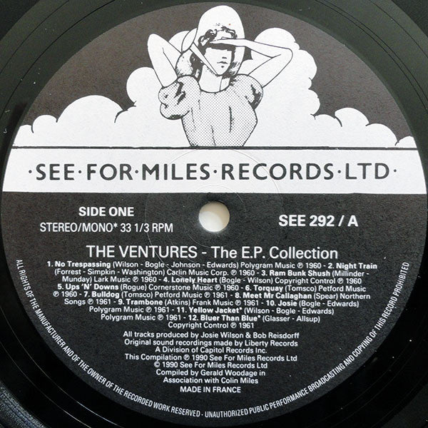 The Ventures – The EP Collection LP vinyl record, image 3 of 4