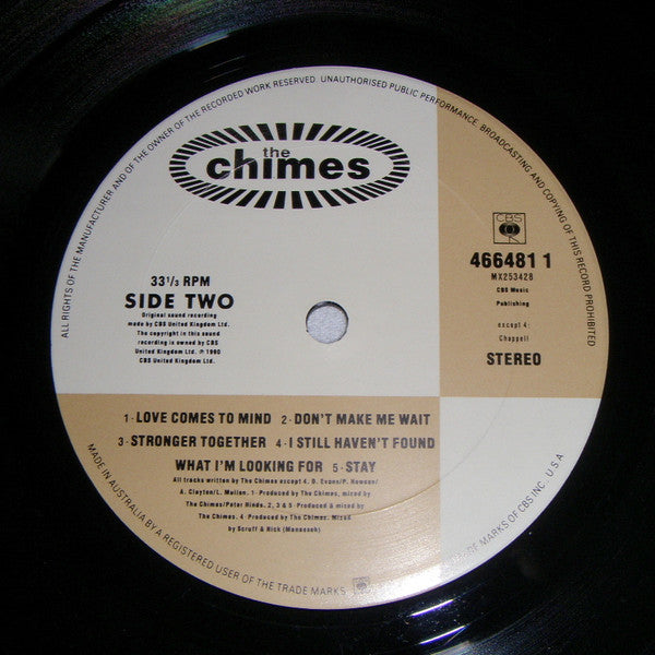 The Chimes – The Chimes LP vinyl record, image 4 of 4