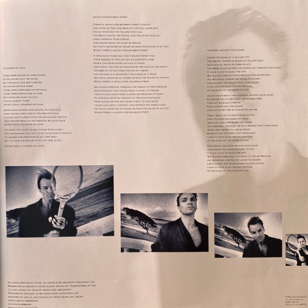 Sting – The Dream Of The Blue Turtles LP vinyl record, image 6 of 10