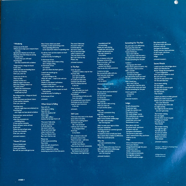 Blue Yonder – Blue Yonder LP vinyl record, image 5 of 6