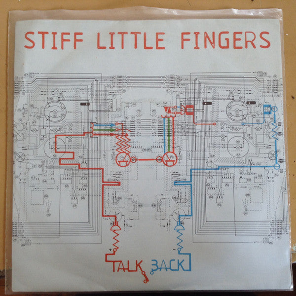 Stiff Little Fingers – Talk Back 7" vinyl record, image 4 of 4
