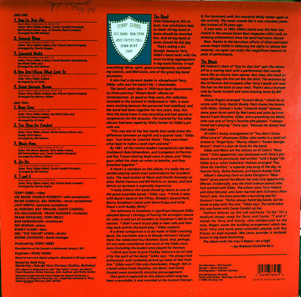 Terry Gibbs Dream Band – Volume Four Main Stem LP vinyl record, image 2 of 4
