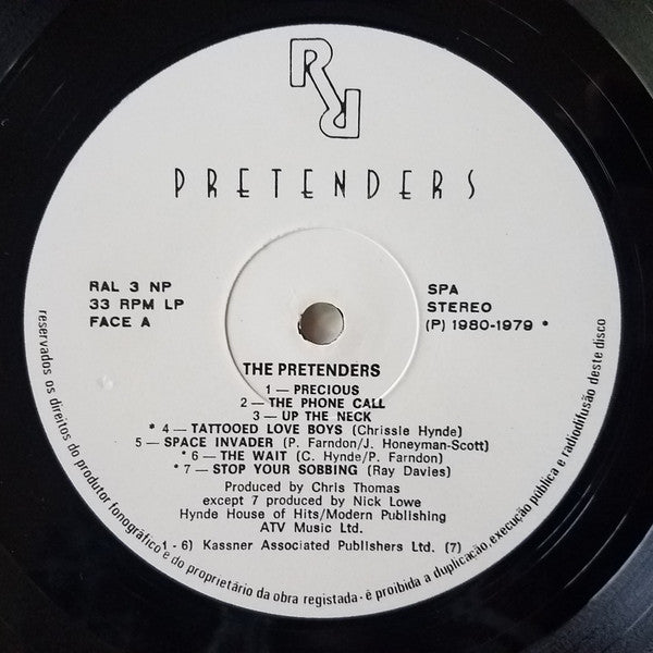 The Pretenders – Pretenders LP vinyl record, image 3 of 6