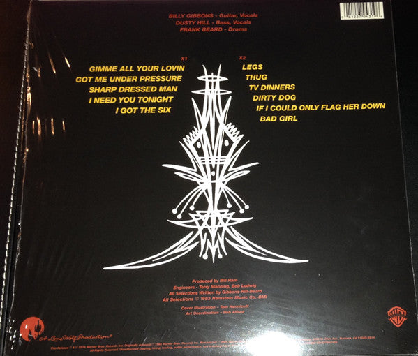 ZZ Top – Eliminator LP vinyl record, image 2 of 6