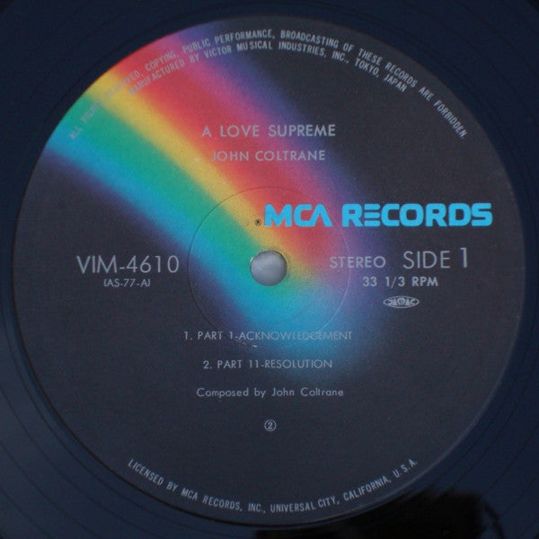 John Coltrane – A Love Supreme LP vinyl record, image 8 of 10