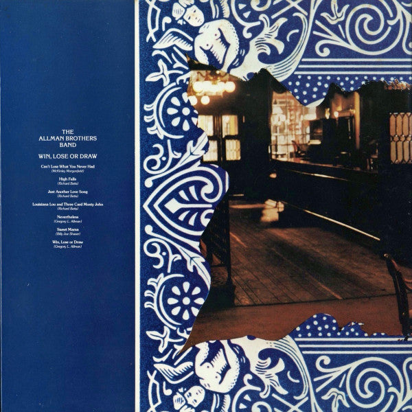 The Allman Brothers Band – Win, Lose Or Draw LP vinyl record, image 4 of 8