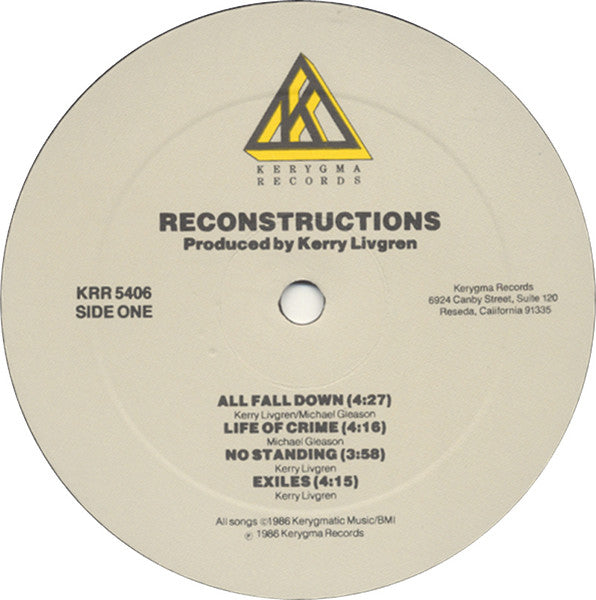 AD – Reconstructions LP vinyl record, image 3 of 7