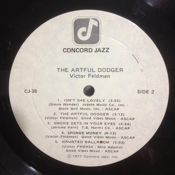Victor Feldman – The Artful Dodger LP vinyl record, image 3 of 7