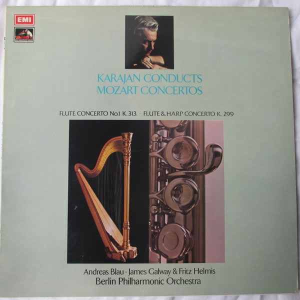 Wolfgang Amadeus Mozart, Herbert Von Karajan, Berliner Philharmoniker, Andreas Blau, James Galway, Fritz Helmis – Karajan Conducts Mozart Concertos