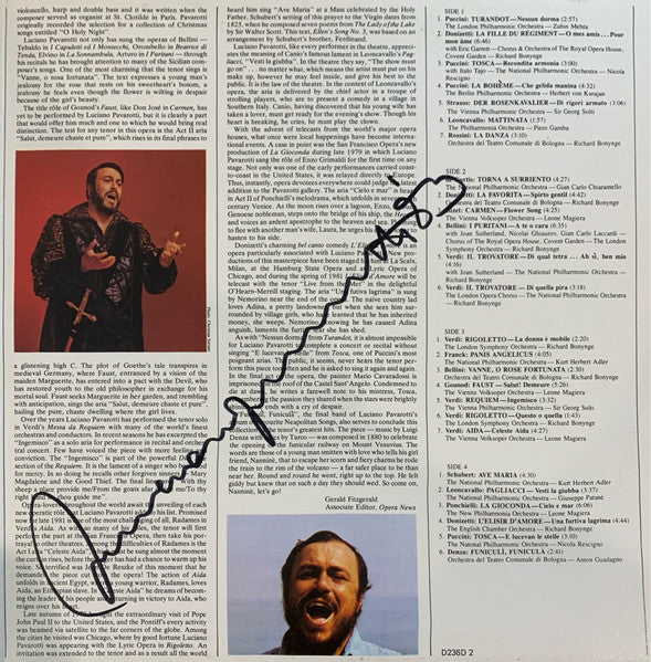 Luciano Pavarotti – Pavarotti's Greatest Hits (2xLP) LP vinyl record, image 1 of 8