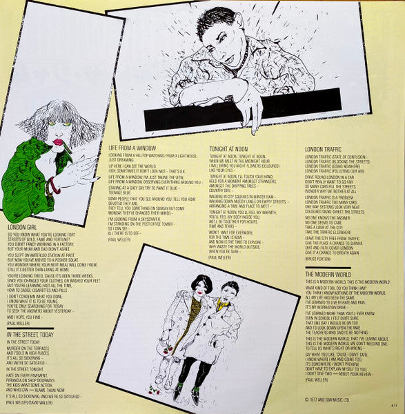 The Jam – This Is The Modern World LP vinyl record, image 5 of 6