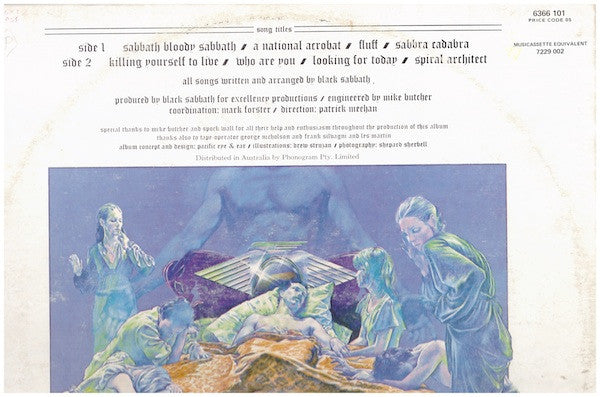 Black Sabbath – Sabbath Bloody Sabbath LP vinyl record, image 2 of 3