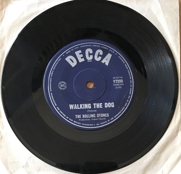 The Rolling Stones – Under The Boardwalk 7" vinyl record, image 4 of 4