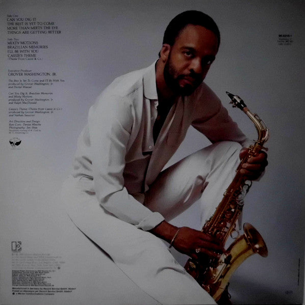 Grover Washington, Jr. – The Best Is Yet To Come LP vinyl record, image 2 of 6