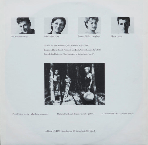 LiLiPUT – Some Songs LP vinyl record, image 5 of 9