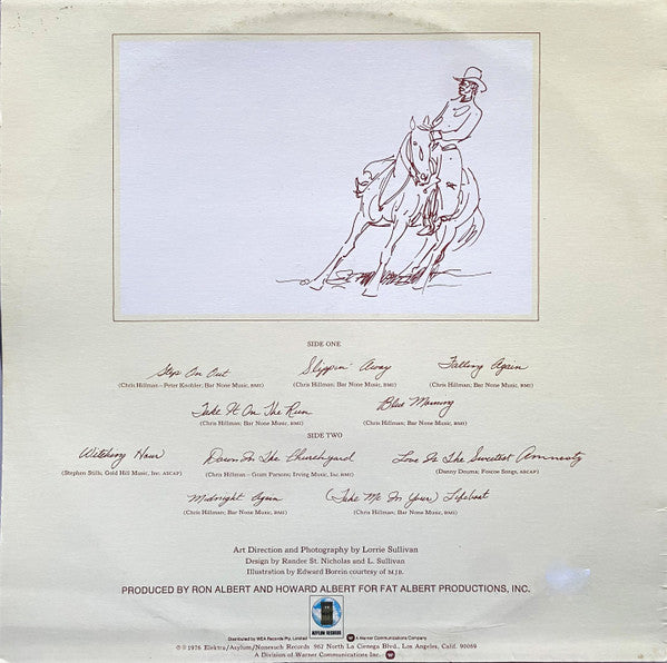 Chris Hillman – Slippin' Away LP vinyl record, image 2 of 6